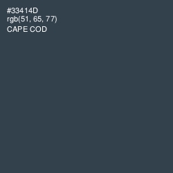 #33414D - Cape Cod Color Image